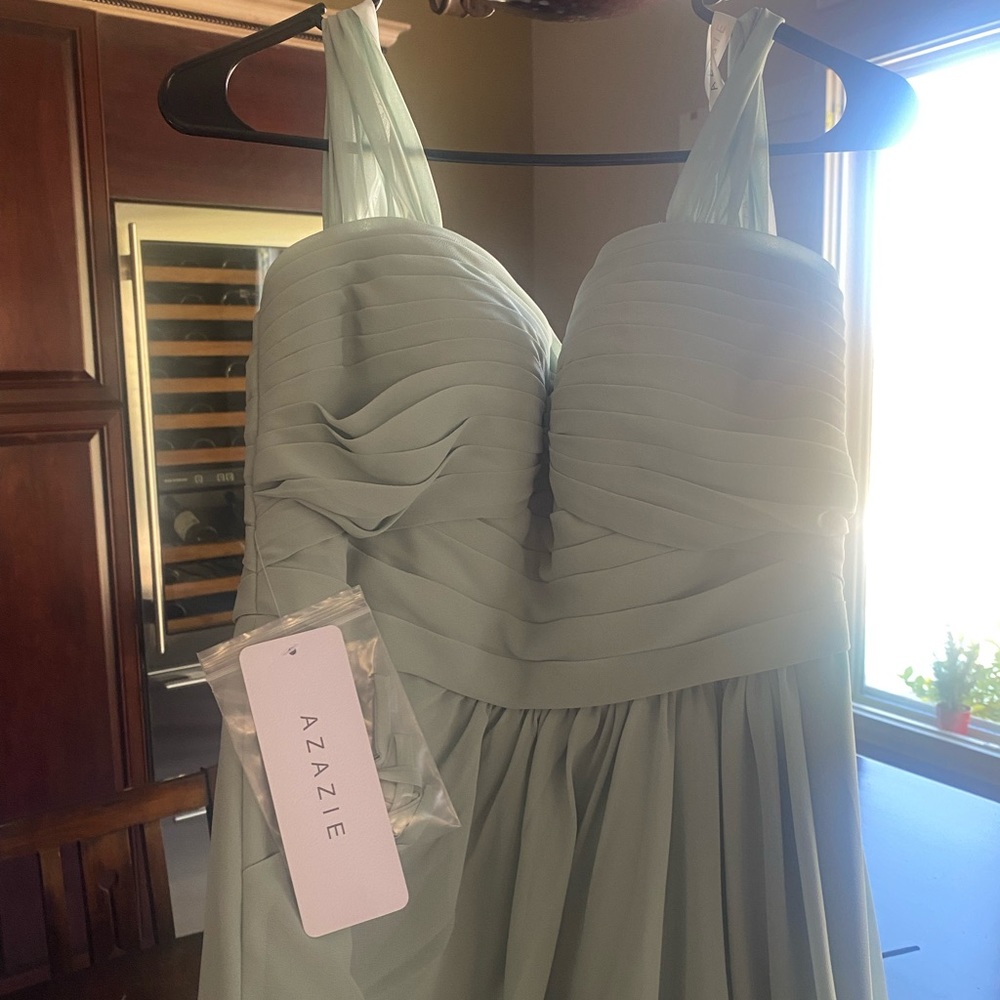 AZAZIE bridesmaid dress in dusty sage